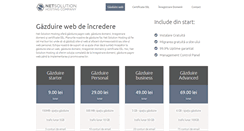 Desktop Screenshot of net-solution.ro